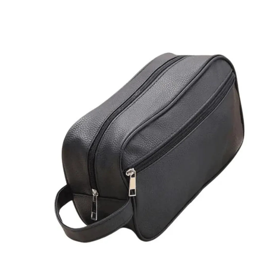 Bolsa Necessaire Masculina de Couro