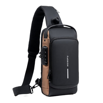 Mochila Anti-Furto avec Senha USB Slim Sac 