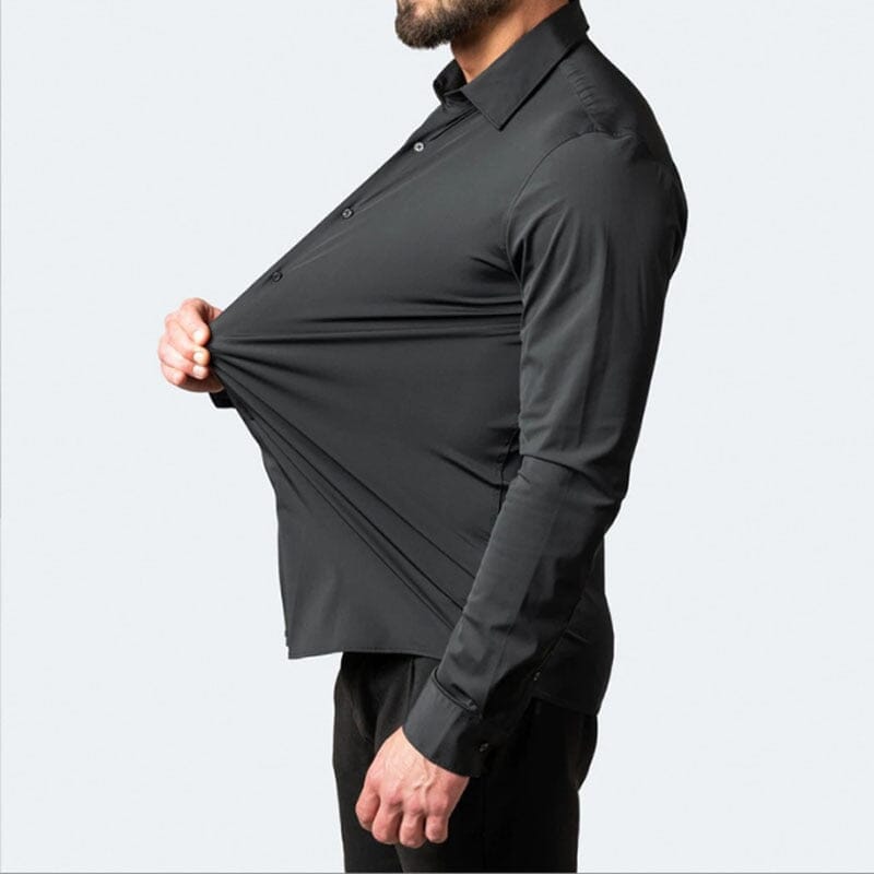 Camisa Flexível Ultra Comfort Tecido Seda Gelo 