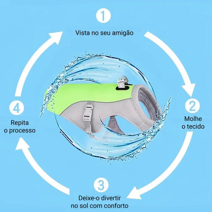 Coleira de Peito Térmica Perro Frío 