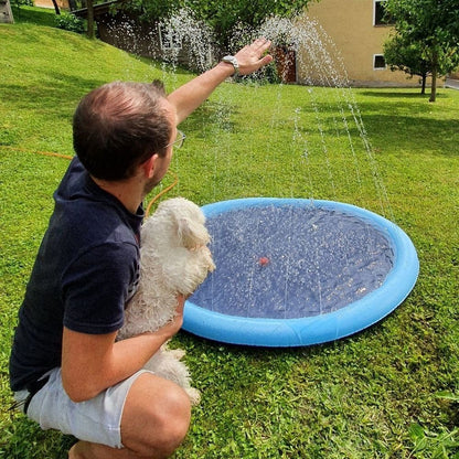 Piscine gonflable pour animaux de compagnie