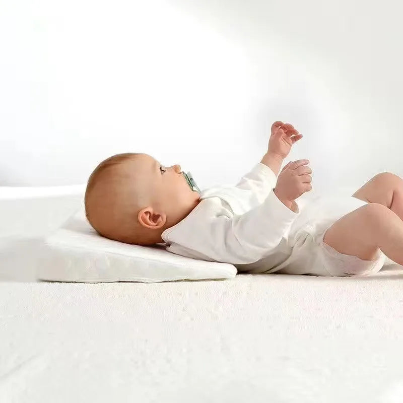 Sleepy Snuggle: Anti-Reflux Baby Pillow with Memory Foam