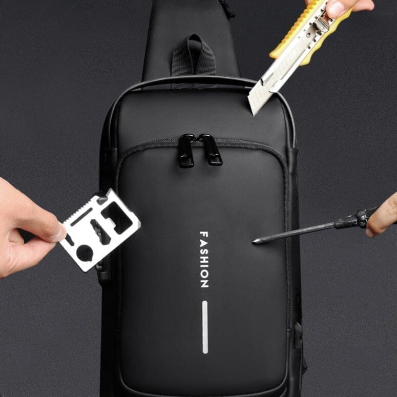 Mochila Anti-Furto avec Senha USB Slim Sac 